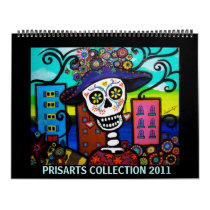 PRISARTS DAY OF THE DEAD COLLECTION 2011 WALL CALENDARS