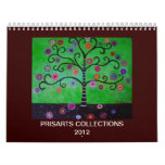 PRISARTS TREE OF LIFE PAINTINGS CALENDAR 2012