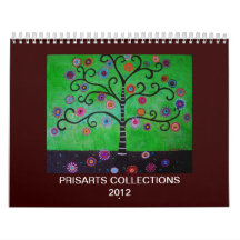 PRISARTS TREE OF LIFE PAINTINGS CALENDAR 2012