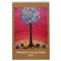 PRISARTS TREE OF LIFE PAINTINGS CALENDAR 2012