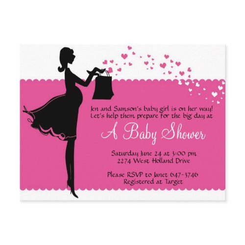Priscilla Baby Shower Invitation postcard