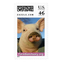 Priscilla Noelle the Pig postage