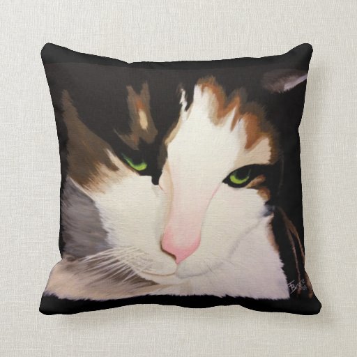 calico cat pillow pet