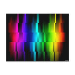 Prism Fractions Postcard