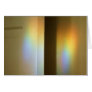 Prism Rainbows on Door & Wall Greeting Card