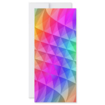 prism squares pattern rack cards