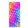 prism squares pattern full color rack card