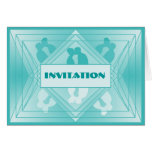 Prisma Collection Deluxe Invitation Pale Blue Greeting Cards