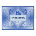 Prisma Collection Deluxe Invitation Pastel Blue Greeting Cards