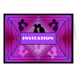 Prisma Collection Deluxe Invitation Purple Shades Greeting Card