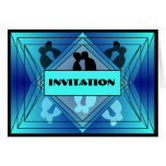 Prisma Collection Deluxe Wedding Invitation Blue Cards