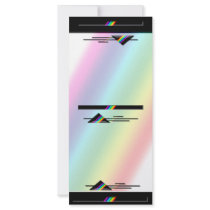 Prismatic Accent Collection rack cards by SuanSKatra Prismatic Accent Collection rack cards