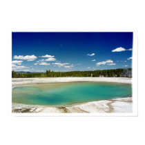 Prismatic Hot Spring at Yellowstone posters