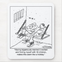 Prison as a Holiday Mousepads