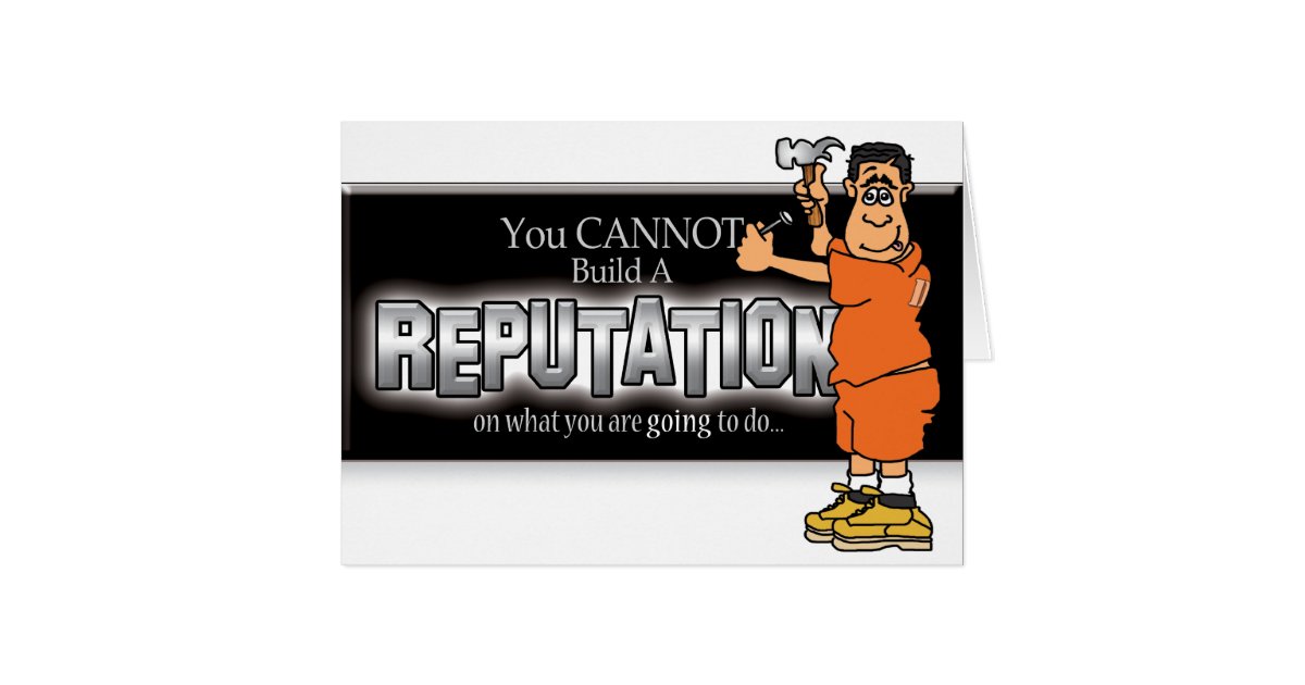 Prison Cards Build Reputation Zazzle