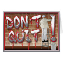 Prison Cards - Don't Quit