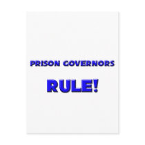 Prison Governors Rule! postcards
