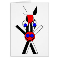 Prison-Horse Greeting Card