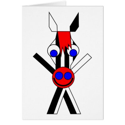 Prison-Horse Greeting Card by lonvig