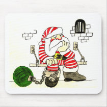 PRISON SANTA MOUSEPAD