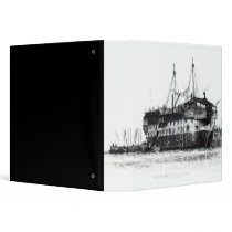 Prison Ship in Portsmouth Harbour Binders