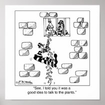Prisoner Escapes via a Philodendron Poster