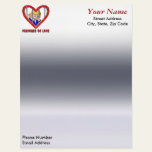 Prisoner Of Love Customized Letterhead