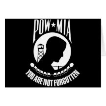 Prisoner of War - Missing in Action Card