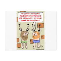 prisoners breakfast postcards