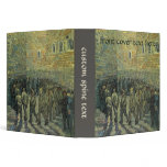 Prisoners Exercising by Vincent van Gogh 3 Ring Binders