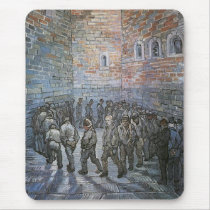 Prisoners Exercising by Vincent van Gogh mousepads