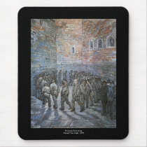 Prisoners Exercising by Vincent van Gogh mousepads