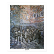 Prisoners Exercising by Vincent van Gogh posters