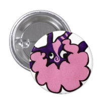 Pritzu the octopus pinback buttons