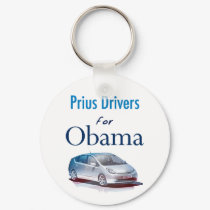 Prius Drivers for Obama Keychain