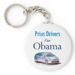 Prius Drivers for Obama Keychain