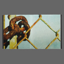 Private Beach Fence iPad Folio caseable cases