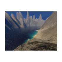 Private Beach Postcard