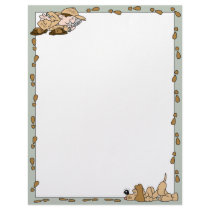 Private Detective and Bloodhand Custom Letterhead