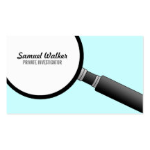 Private Investigator Business Cards
