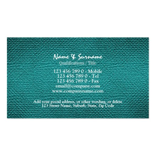 Private Investigator law enforcement Business Card Templates (back side)