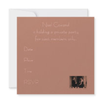 Private Lives Invitation