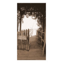 Private Pier Customized Photo Card