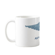 Private Pilot Blue Wings Coffee Mugs
