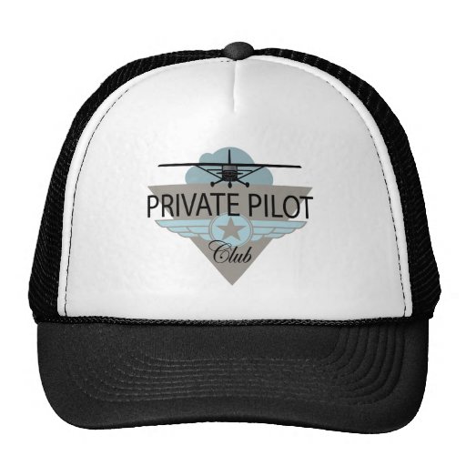 Private Pilot Club Mesh Hats