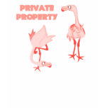 Private Property Flamingos Shirt