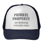 Private Property Mesh Hat