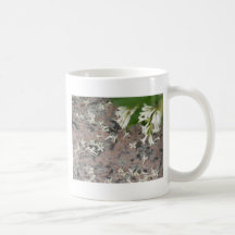 Privet Blossoms on Granite Mugs