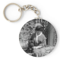 Prize Bulldog, 1910s Key Chain