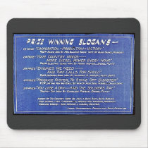 Prize Winning Slogans mousepads